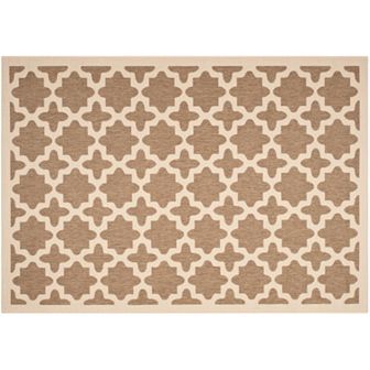 Safavieh Courtyard Fret Indoor Outdoor Rug
