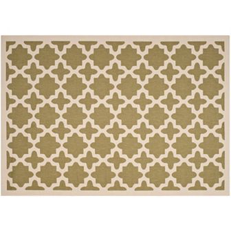 Safavieh Courtyard Fret Indoor Outdoor Rug
