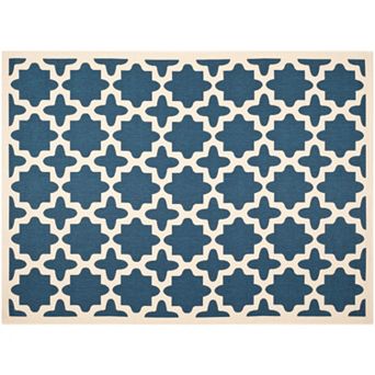 Safavieh Courtyard Fret Indoor Outdoor Rug