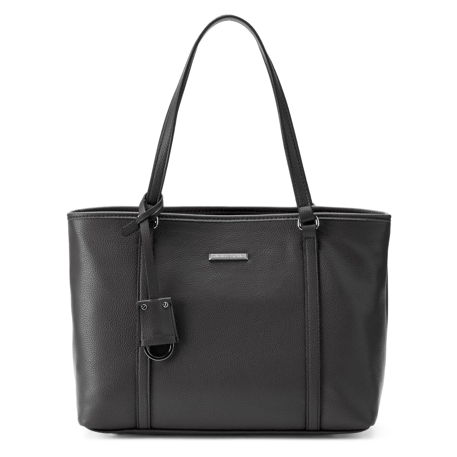 gray tote handbag