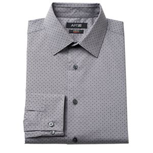 Men's Apt. 9® Modern-Fit Patterned Stretch Dress Shirt