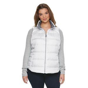 Juniors' Plus Size SO ® Pocket Puffer Vest