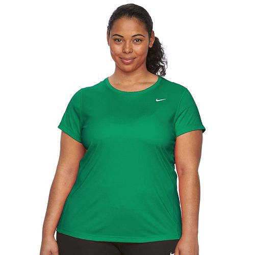 nike plus size long sleeve dri fit running top