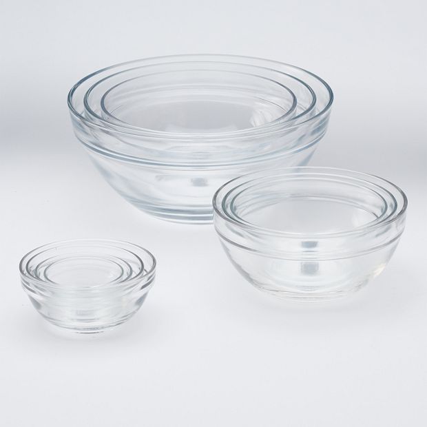 Glass Mixing Bowl 10-Piece Set  Glass mixing bowls, Mixing bowls set, Bowl