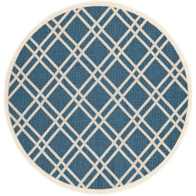 Safavieh Courtyard Lattice Indoor Outdoor Rug