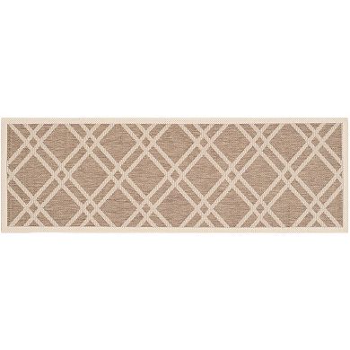 Safavieh Courtyard Lattice Indoor Outdoor Rug