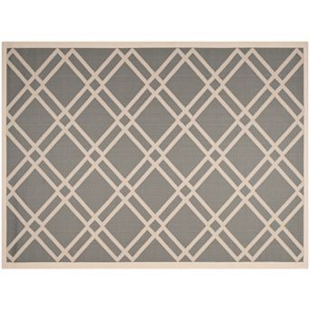 Safavieh Courtyard Lattice Indoor Outdoor Rug