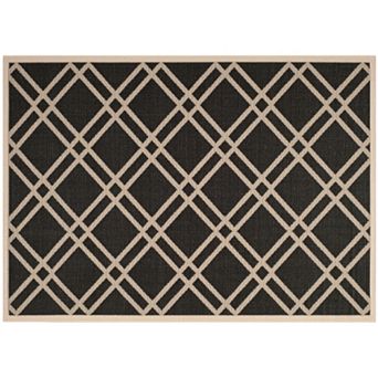 Safavieh Courtyard Lattice Indoor Outdoor Rug