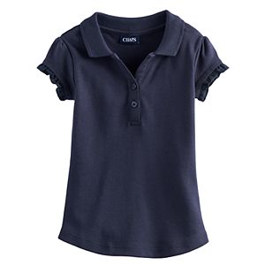 Girls 4-6x Chaps Ruffle Polo Shirt