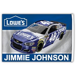 Jimmie Johnson Deluxe Two-Sided Flag