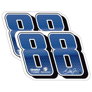 Dale Earnhardt, Jr. 2-Pack Jumbo Number Magnet Set