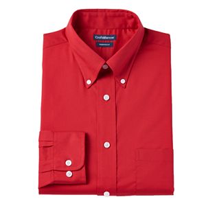 Big & Tall Croft & Barrow® Slim-Fit Button-Down Dress Shirt