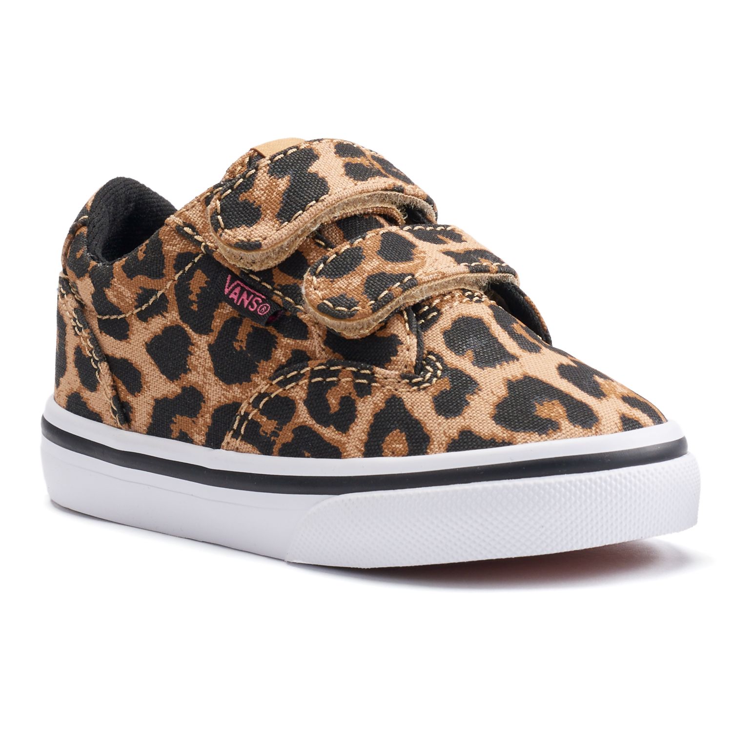 cheetah print slip on vans