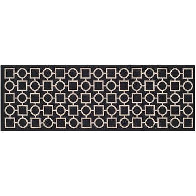 Safavieh Courtyard Geometry Indoor Outdoor Rug