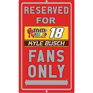 Kyle Busch Metal Sign
