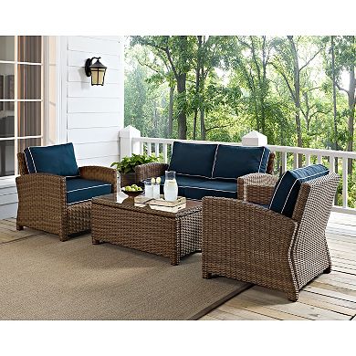 Bradenton Faux Wicker Seating 4-piece Set