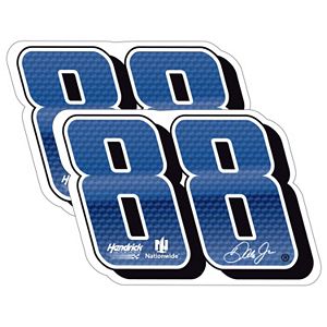 Dale Earnhardt, Jr. 2-Pack Jumbo Number Decal Set