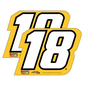 Kyle Busch 2-Pack Jumbo Number Decal Set