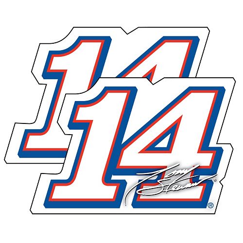 Tony Stewart 2-Pack Jumbo Number Decal Set