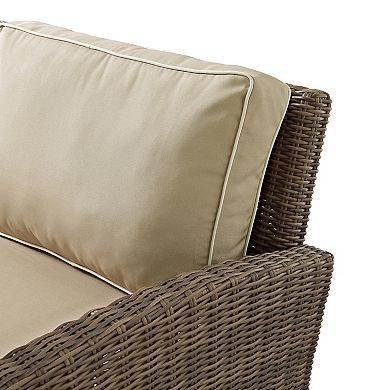 Bradenton Long Faux Wicker Seating 5-piece Set