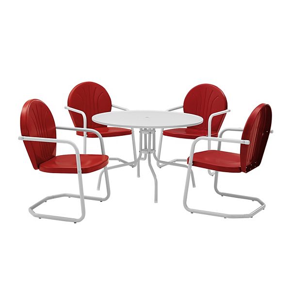 Crosley Griffith Metal Outdoor Dining 5-piece Set