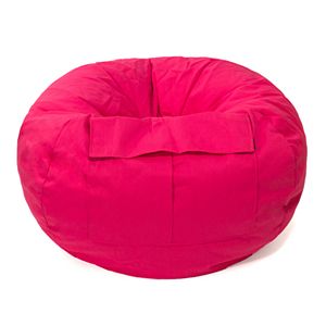 Small Cargo Pocket Microfiber Bean Bag Chair
