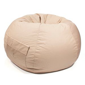 Extra Large Cargo Pocket Microfiber Bean Bag Chair