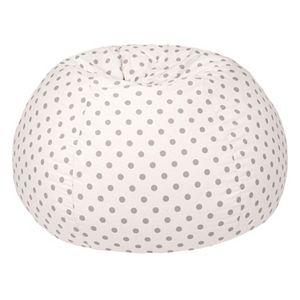 Small Polka-Dot Bean Bag Chair