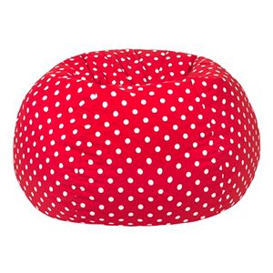 Medium Polka-Dot Bean Bag Chair