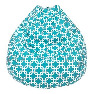 Large Teardrop Trellis Bean Bag Chair