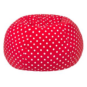 Extra Large Polka-Dot Bean Bag Chair