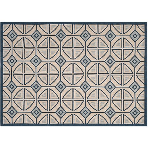 Safavieh Courtyard Abstract Geometric Indoor Outdoor Rug