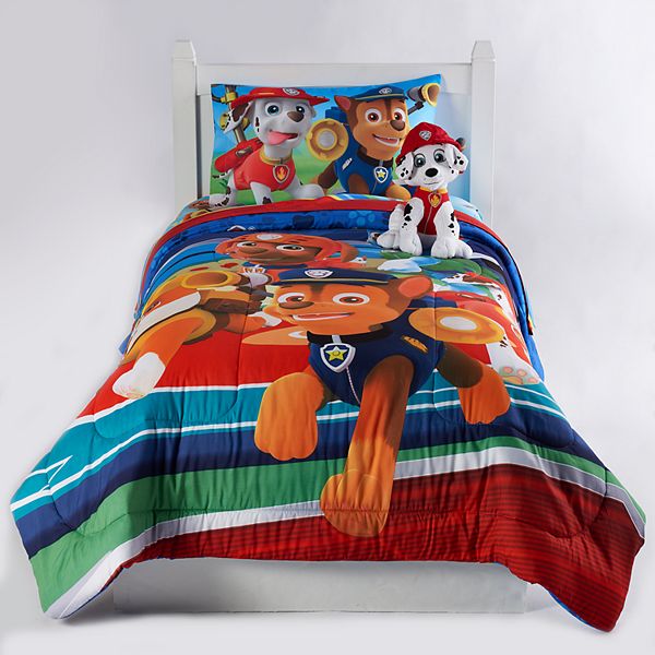 paw patrol twin bedding