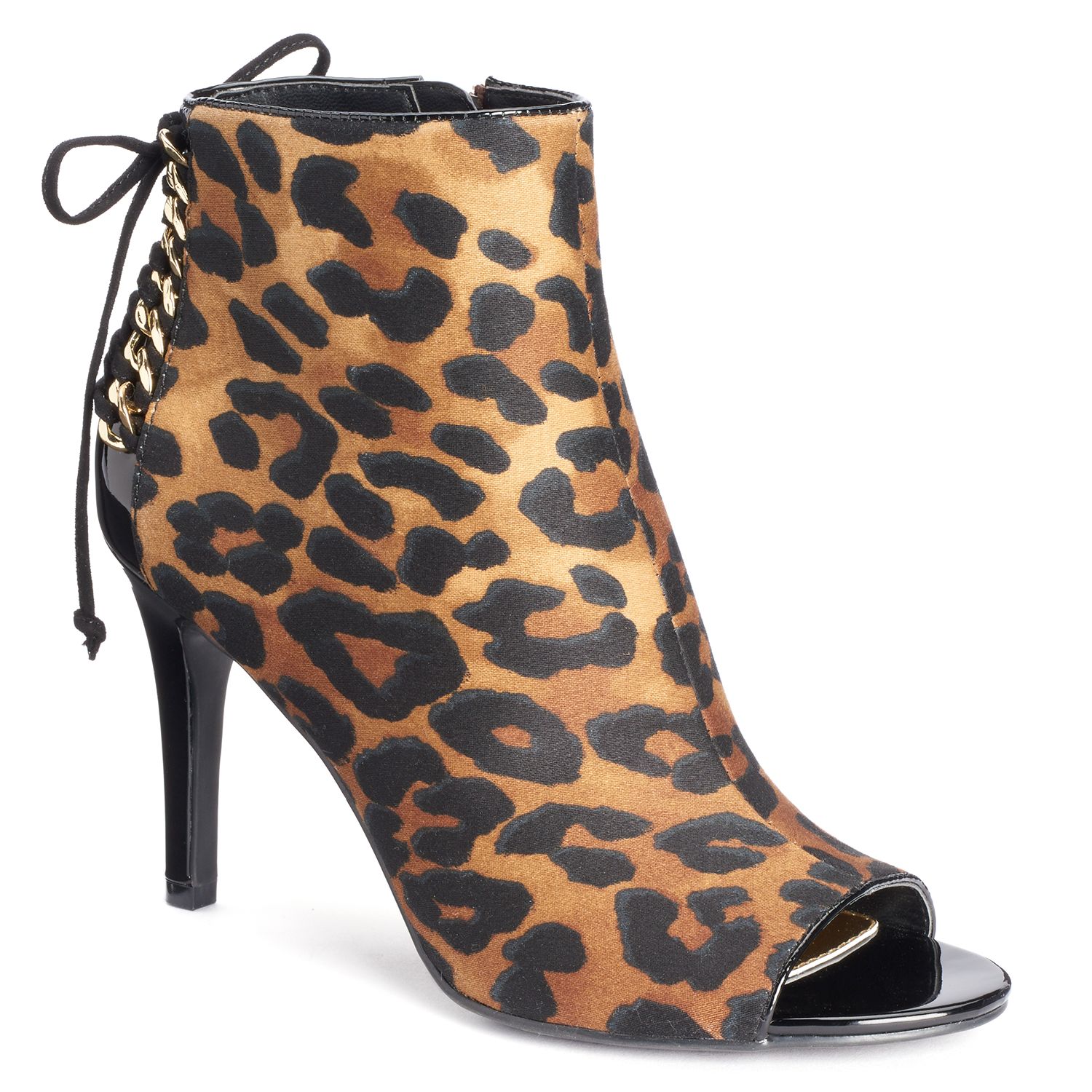 kohls leopard boots