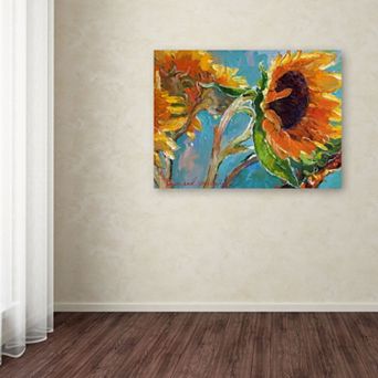 Trademark Fine Art Sunflower 11 Canvas Wall Art