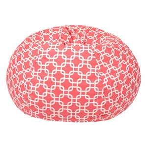 Extra Large Trellis Bean Bag Chair