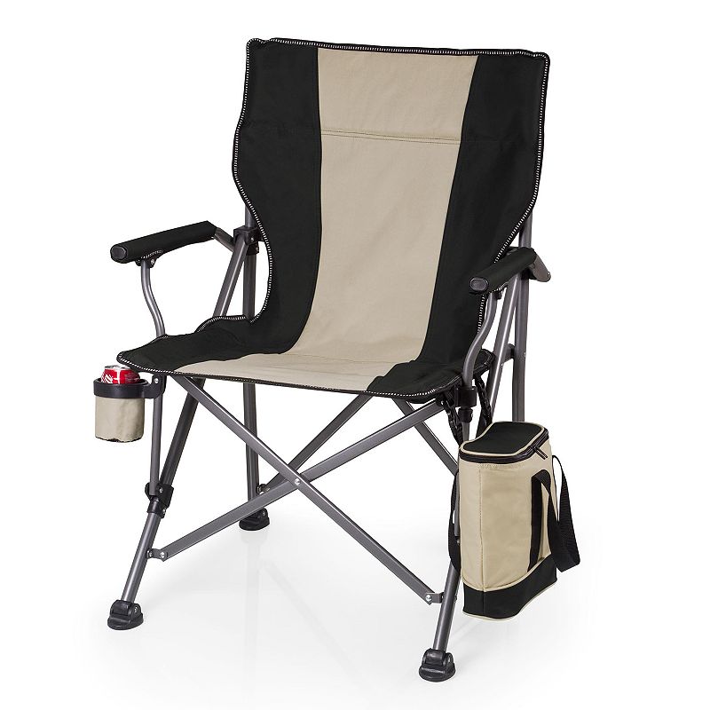 Picnic Time Outlander Camp Chair, Black