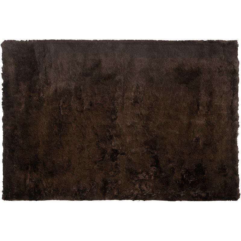 Safavieh Modern Shag Rug, Brown, 5Ft Rnd