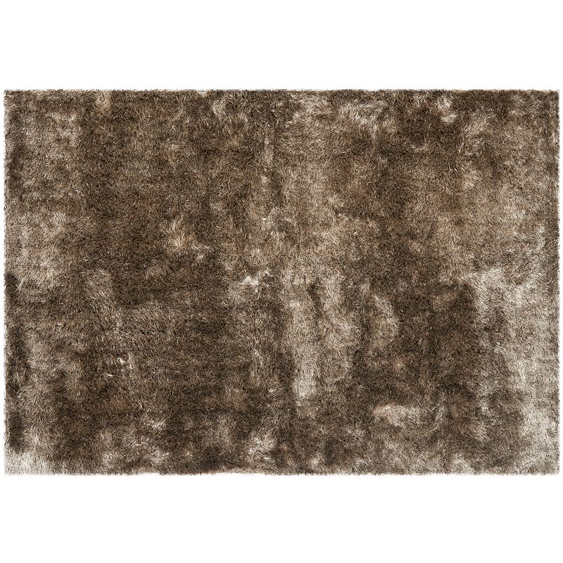 Safavieh Modern Shag Rug, Brown, 5Ft Rnd