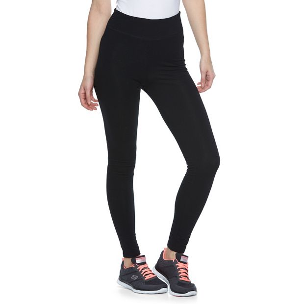 Kohls juniors black leggings sale