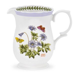 Portmeirion Botanic Garden Terrace Scalloped Edge Pitcher