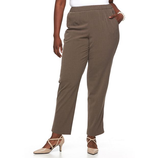 Plus Size Croft & Barrow® Effortless Stretch Pull-On Bootcut Pants