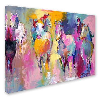 Trademark Fine Art Wild Horse Canvas Wall Art