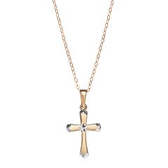 Kohls womens hot sale cross necklace