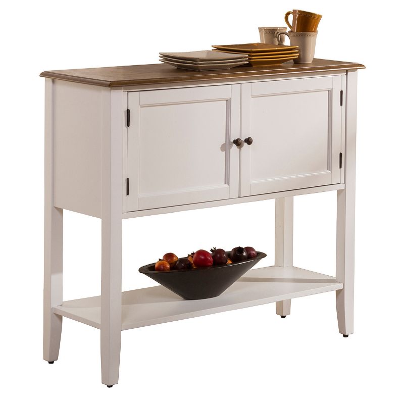 Hillsdale Furniture Bayberry Embassy Buffet Table, White