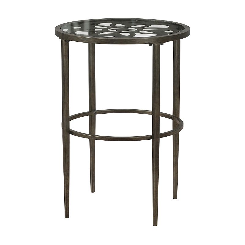 Hillsdale Furniture Marsala End Table, Grey