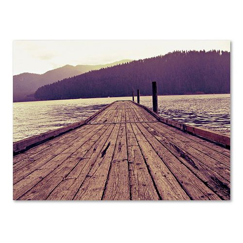 Trademark Fine Art Dock Canvas Wall Art
