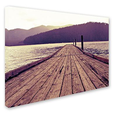 Trademark Fine Art Dock Canvas Wall Art