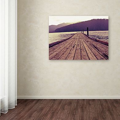 Trademark Fine Art Dock Canvas Wall Art