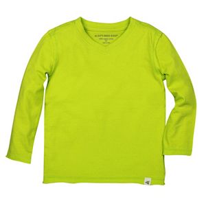 Baby Boy Burt's Bees Baby Organic High-V Long Sleeve Tee